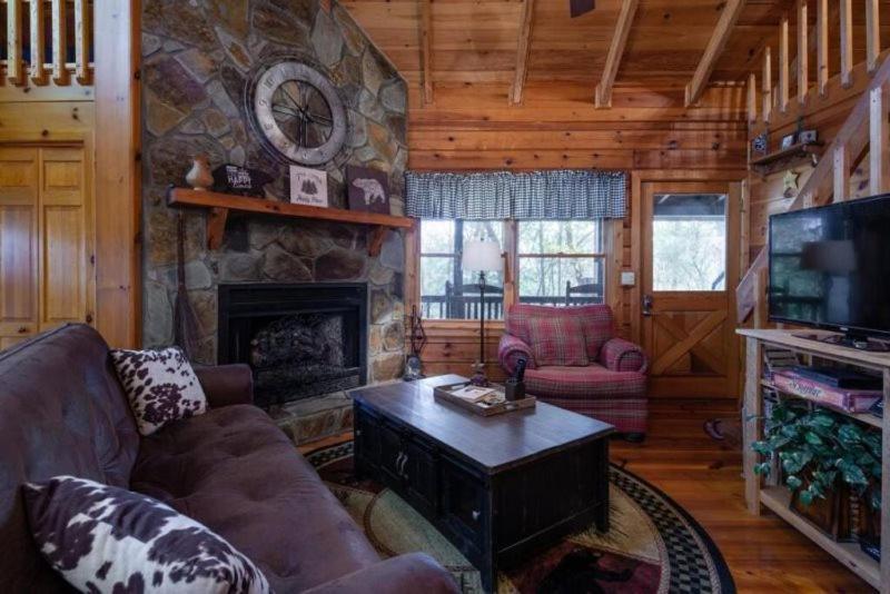Mountain Time Cabin, Hot Tub, Fire Pit, Fireplace Villa Blue Ridge Buitenkant foto